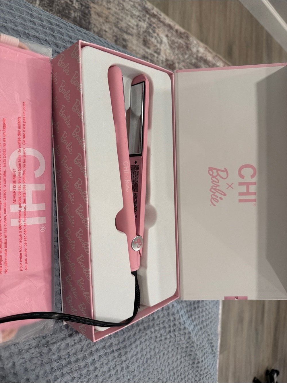 CHI x Barbie Pink Ceramic Flat Iron